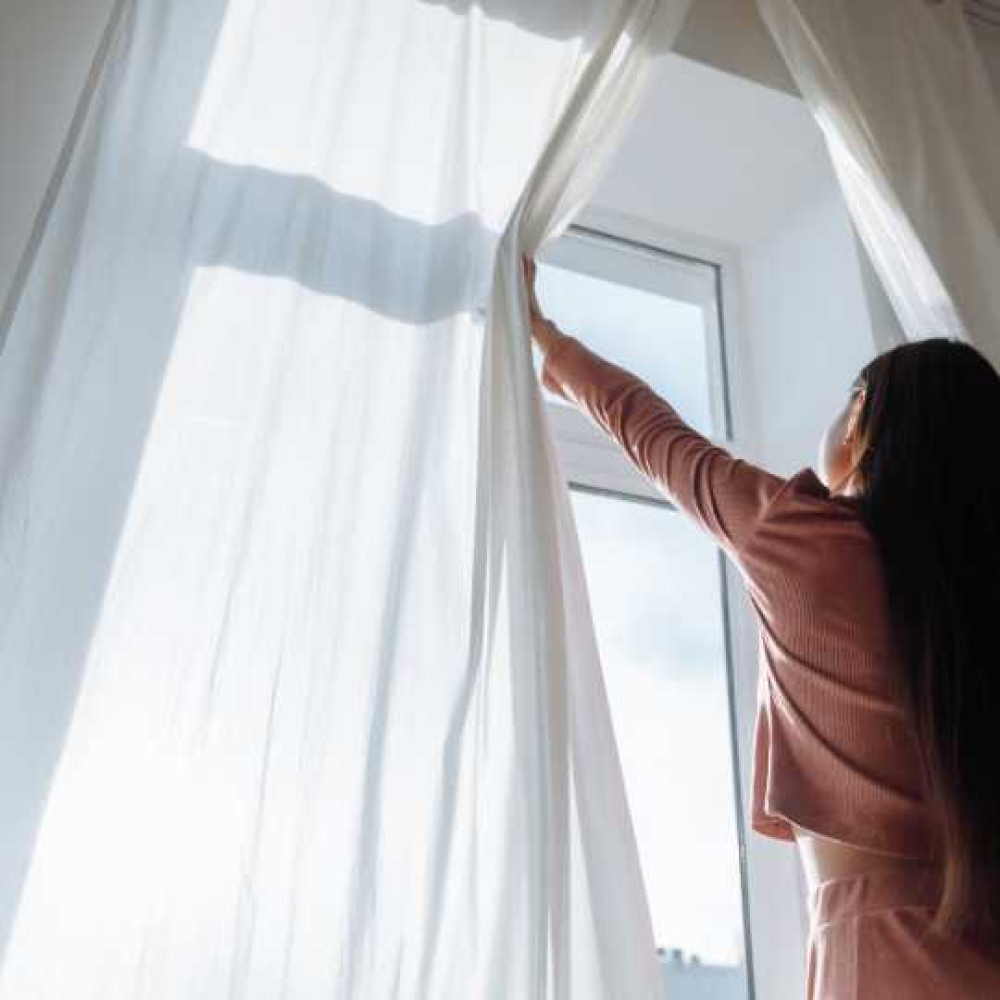 Rèm voan trắng tinh - Ảnh 2